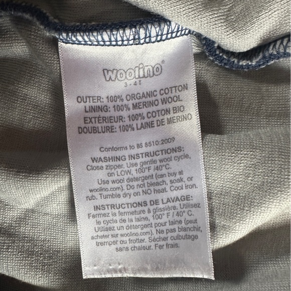 Woolino Constellation footed Sleep Sack - Picture 3 of 4